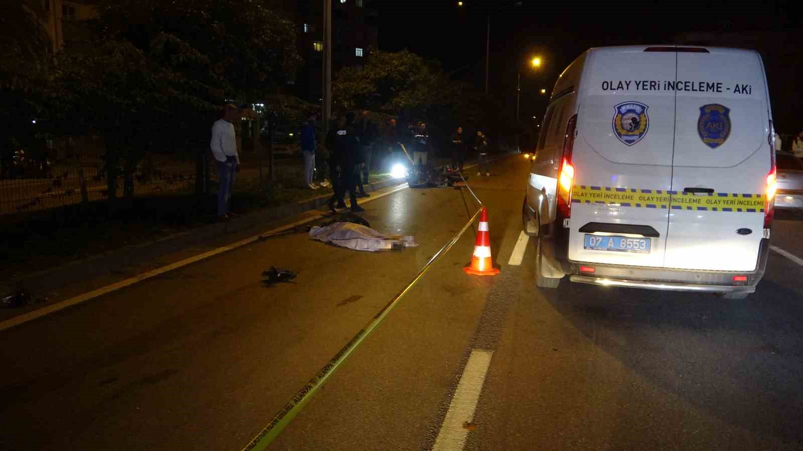 Alanya’da feci kaza: 1 ölü, 1 ağır yaralı