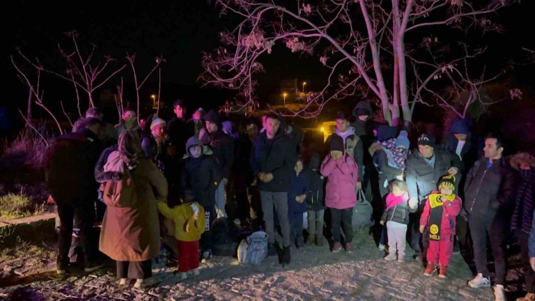 Ayvacık’ta 70 kaçak göçmen yakalandı, 5 organizatör gözaltına alındı