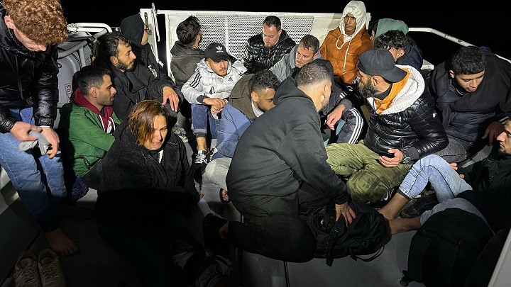 Bodrum’da 79 düzensiz göçmen yakalandı: 1 gözaltı
