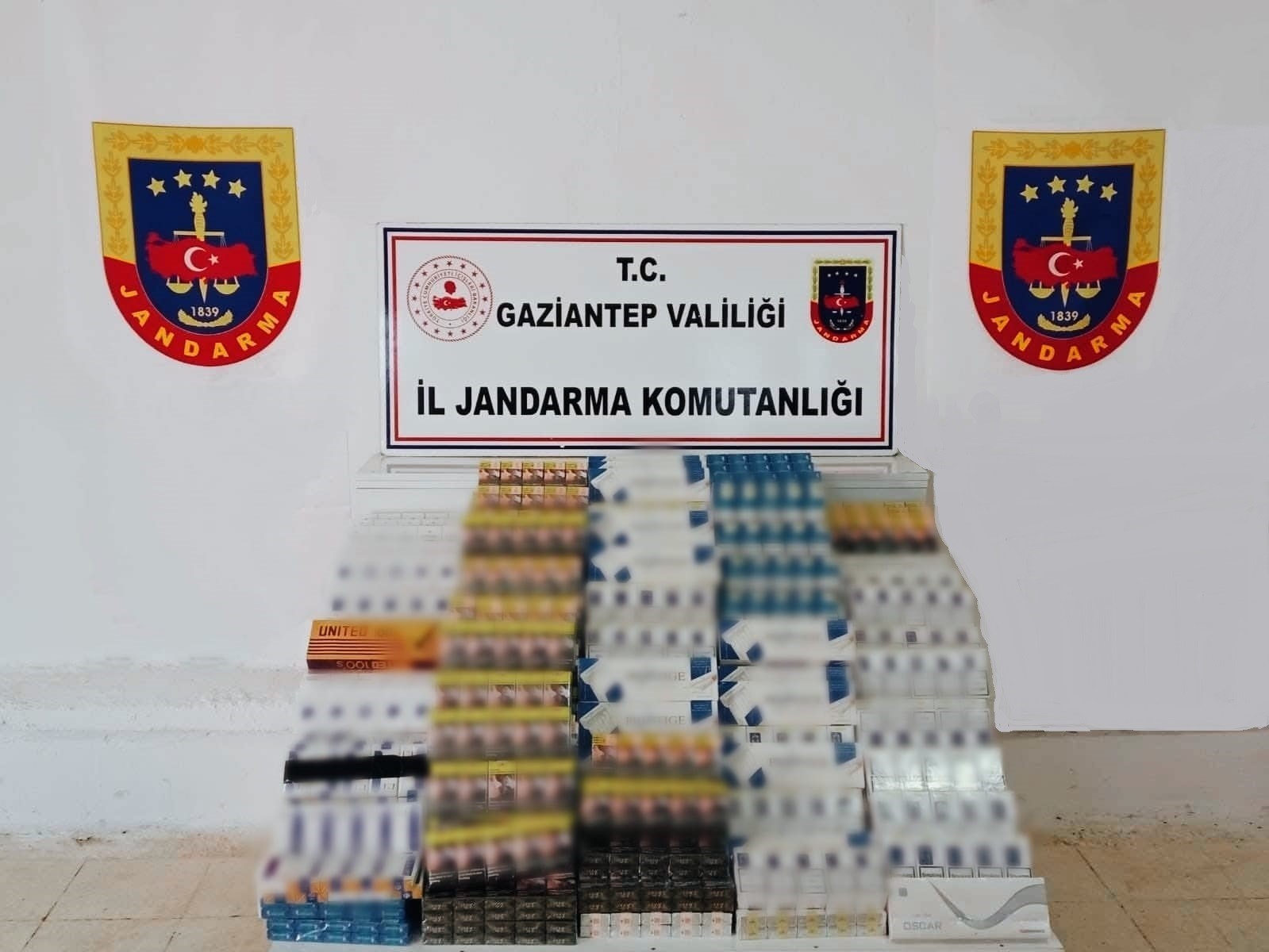 Gaziantep’te 1 milyon 317 bin liralık kaçak malzeme ele geçirildi: 6 gözaltı
