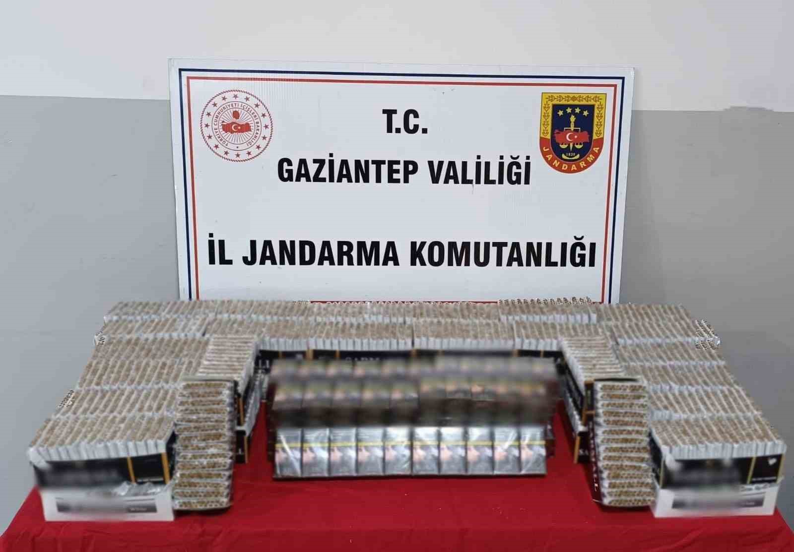 Gaziantep’te 1 milyon 317 bin liralık kaçak malzeme ele geçirildi: 6 gözaltı

