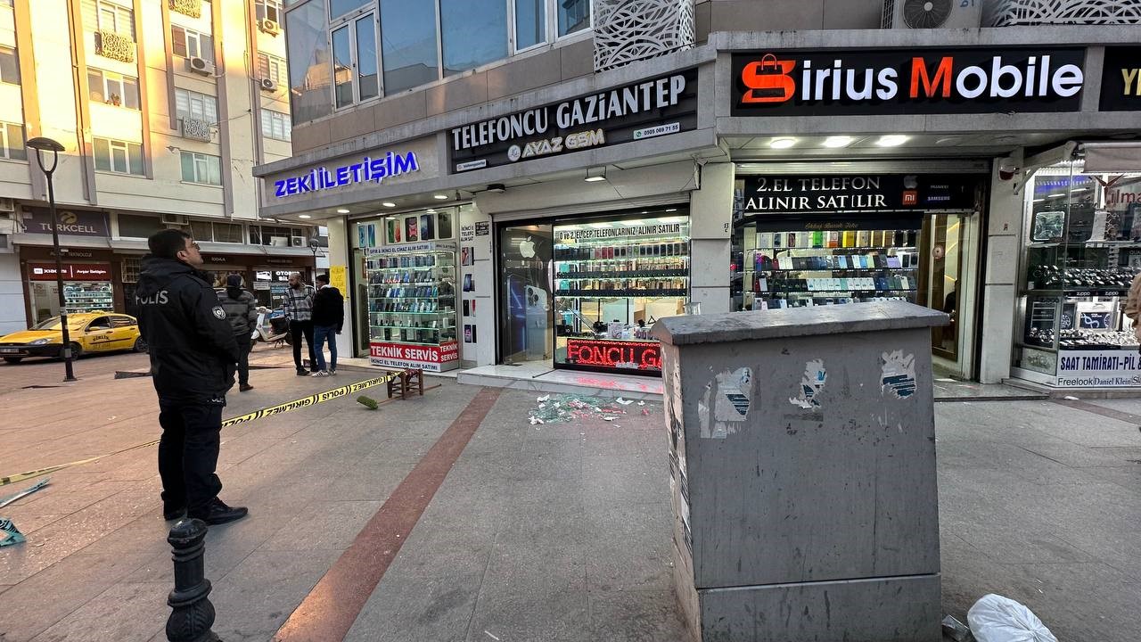 Gaziantep’te iş yerine silahlı saldırı: 1 yaralı
