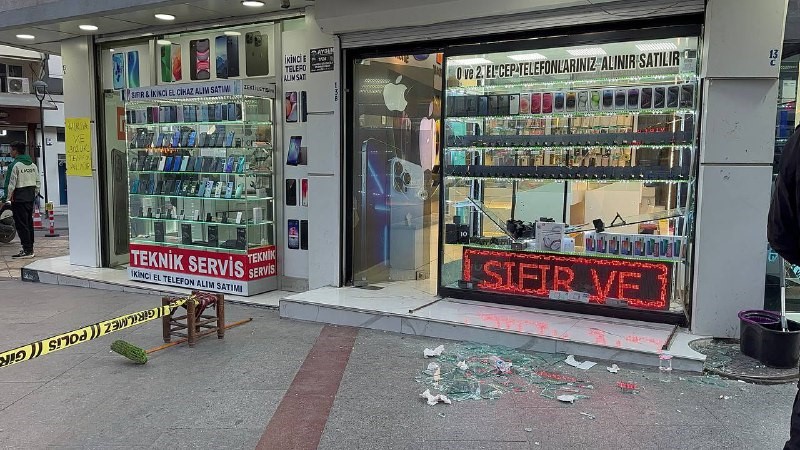 Gaziantep’te iş yerine silahlı saldırı: 1 yaralı
