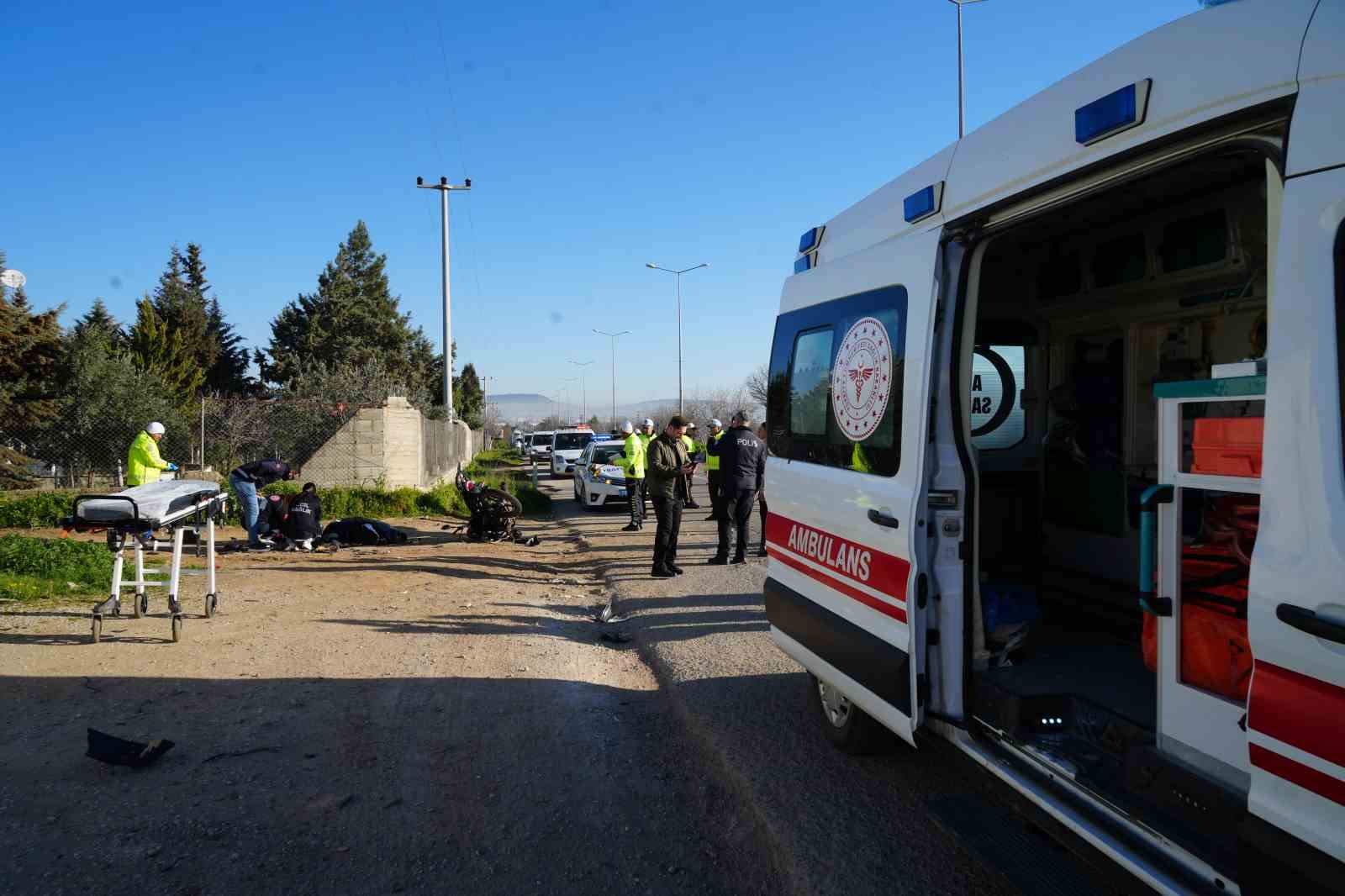 Kilis’te feci kaza: 1 ölü, 1 ağır yaralı
