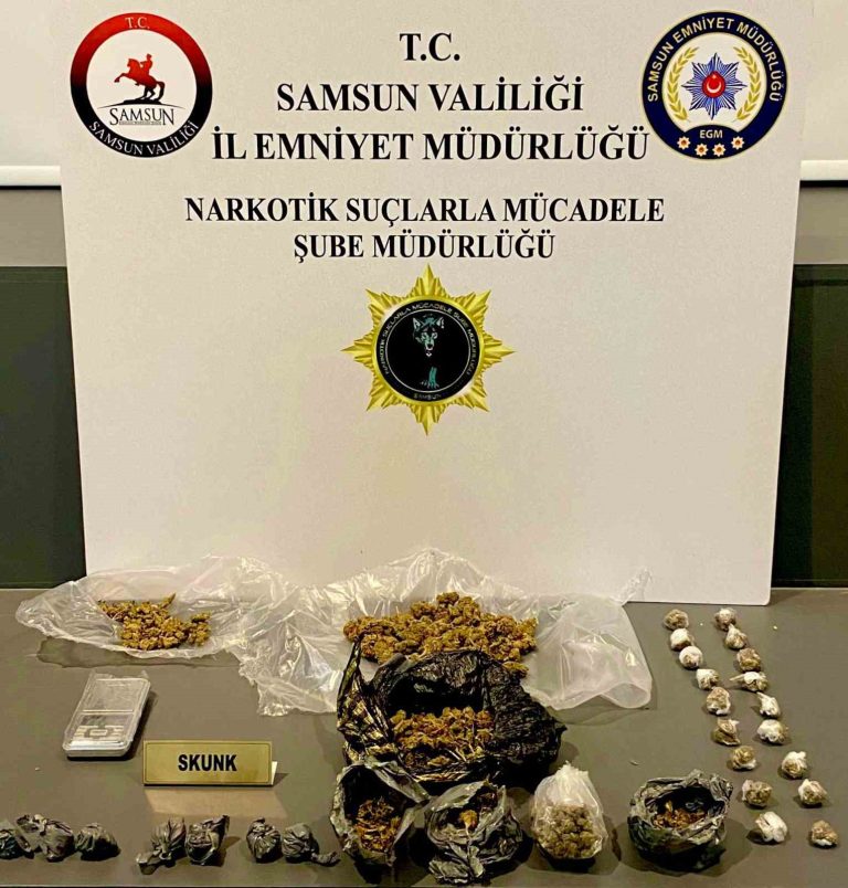 Samsun’da narkotik uygulaması: 31 kişi yakalandı