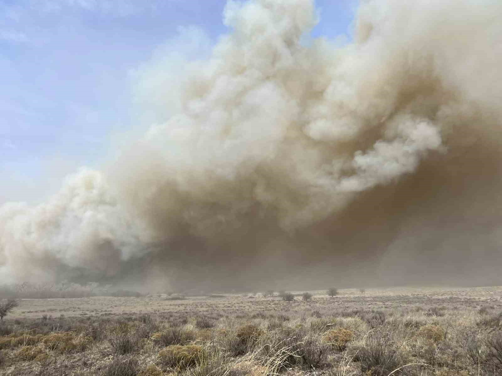 Texas’ta orman yangınları: İtfaiyeciler alevlerin arasında kaldı
