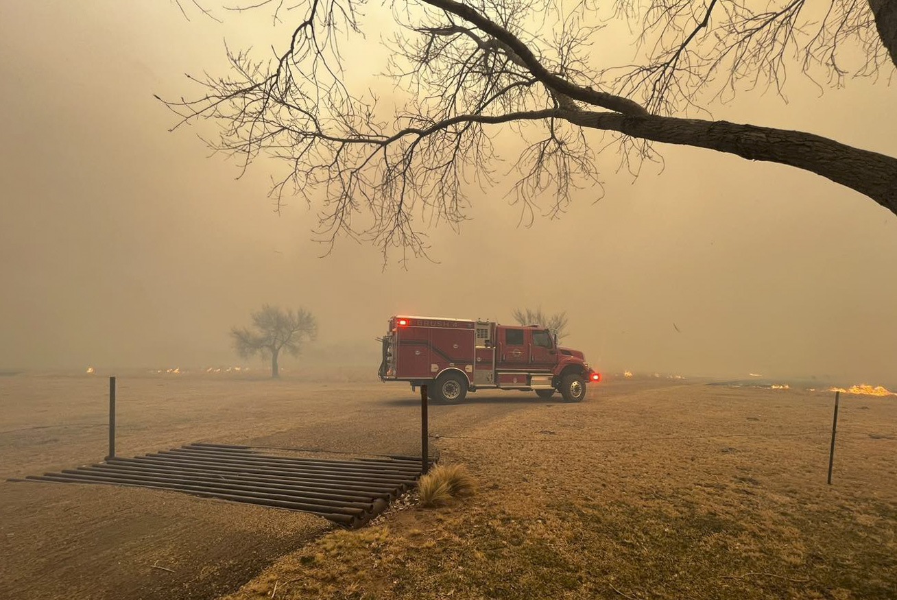 Texas’taki orman yangınlarında 1 kişi hayatını kaybetti
