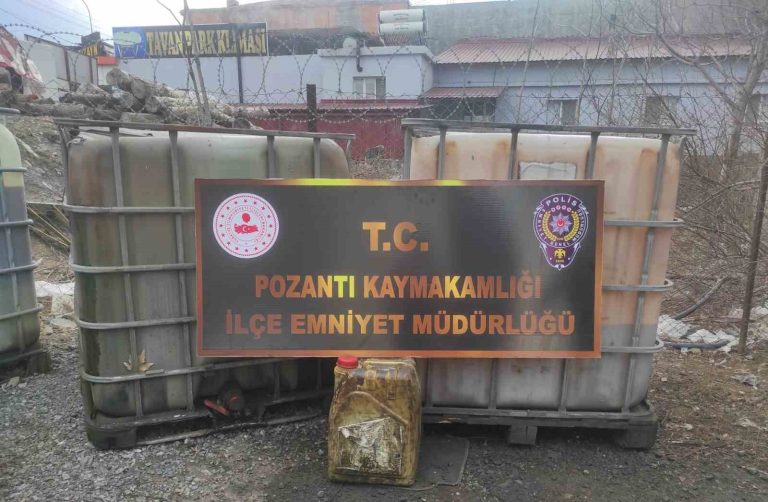 Adana’da kaçak akaryakıt ele geçirildi, 2 şüpheli gözaltına alındı