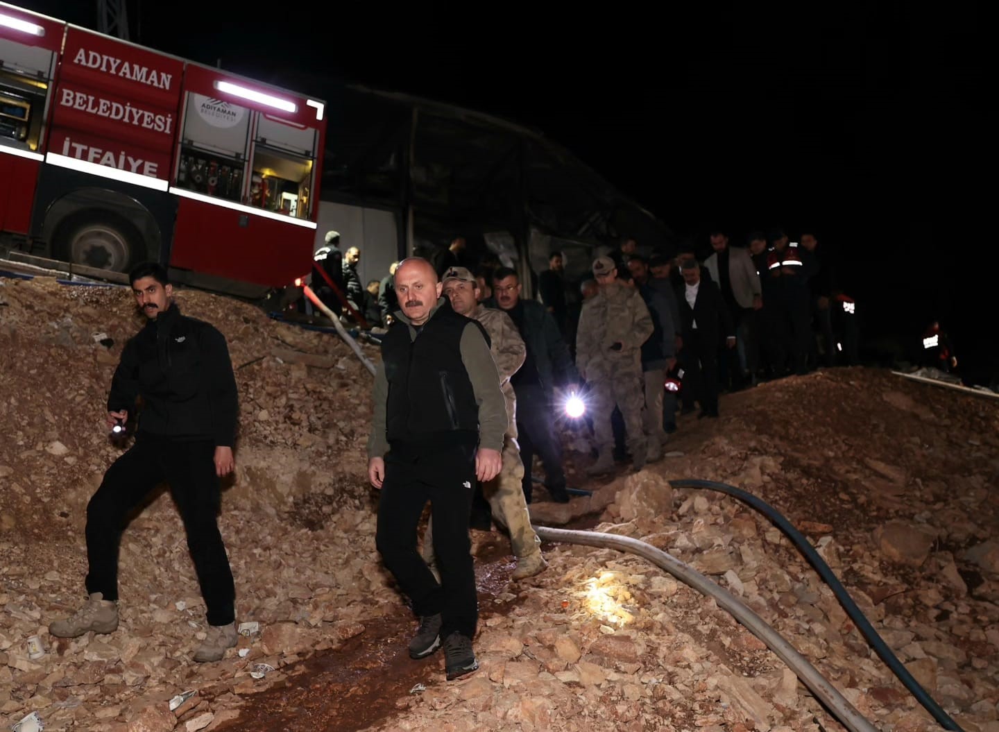 Adıyaman’daki korkutan yatakhane yangını söndürüldü
