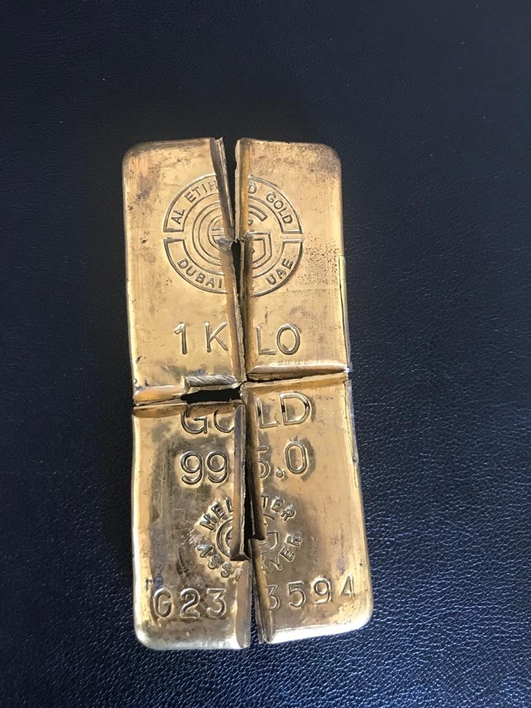 Amasya’da 3 kilo külçe altın ele geçirildi
