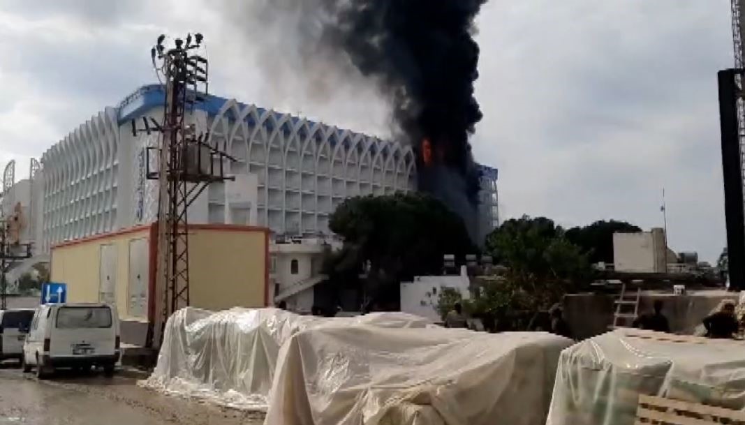 Antalya’da 5 yıldızlı otelde yangın
