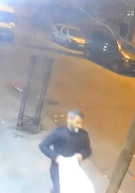 Arnavutköy’de matkap hırsızları kamerada