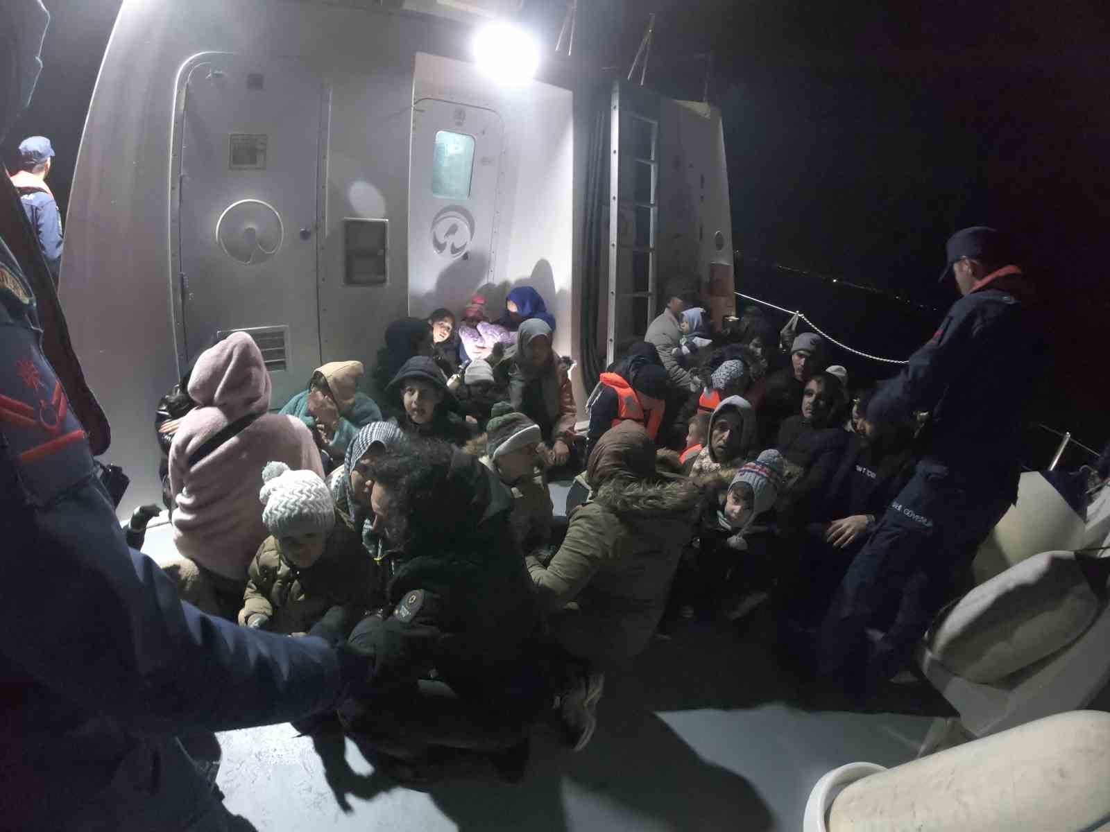 Aydın’da 1 ayda 115 düzensiz göçmen kurtarıldı
