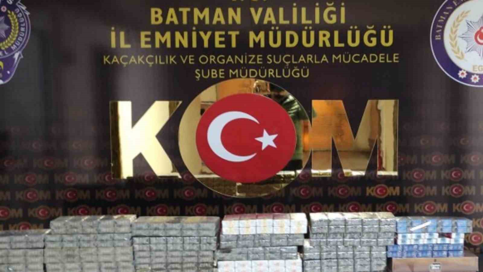 Batman’da tankerde yapılan aramada 21 ton kaçak akaryakıt ele geçirildi
