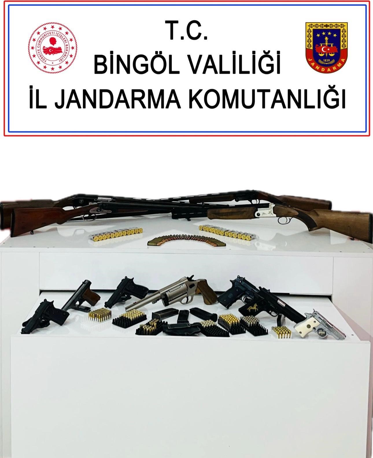 Bingöl’de silah kaçakçılığı operasyonu: 1 gözaltı