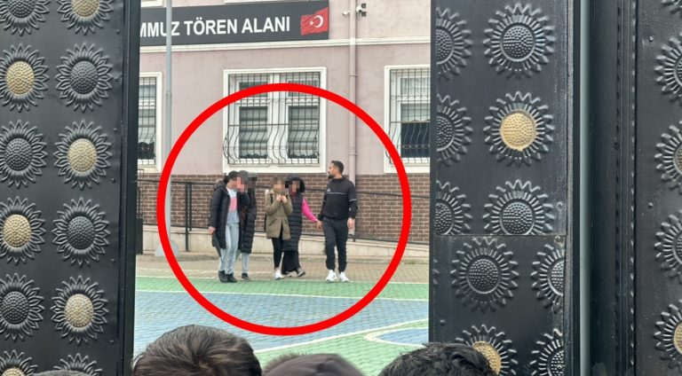 Bursa’da 4 öğrenci kapanan okulda mahsur kaldı, seslerini böyle duyurdular