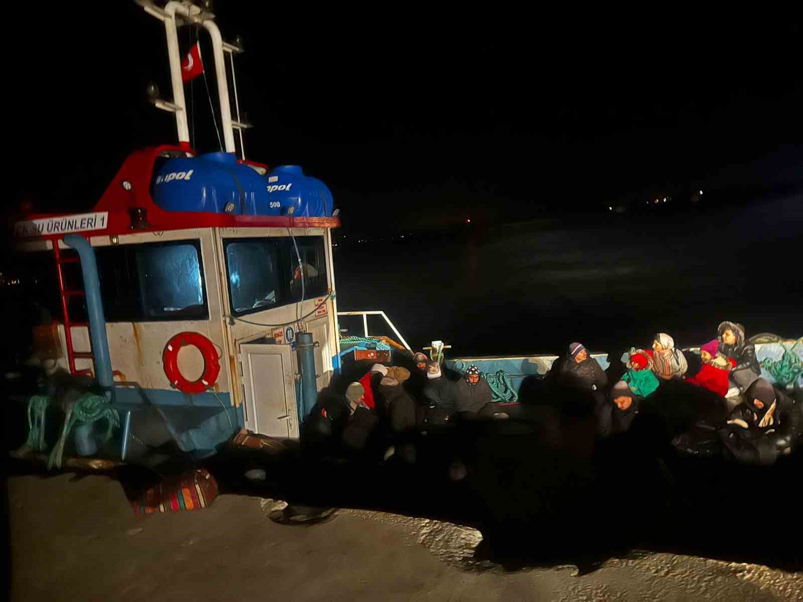Çanakkale’de İHA destekli kaçak göçmen operasyonu
