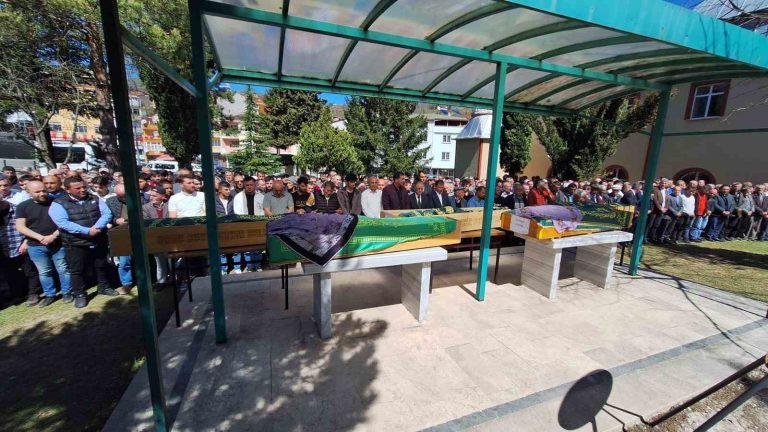 Çankırı’daki kazada hayatını kaybedenler Ordu’da toprağa verildi