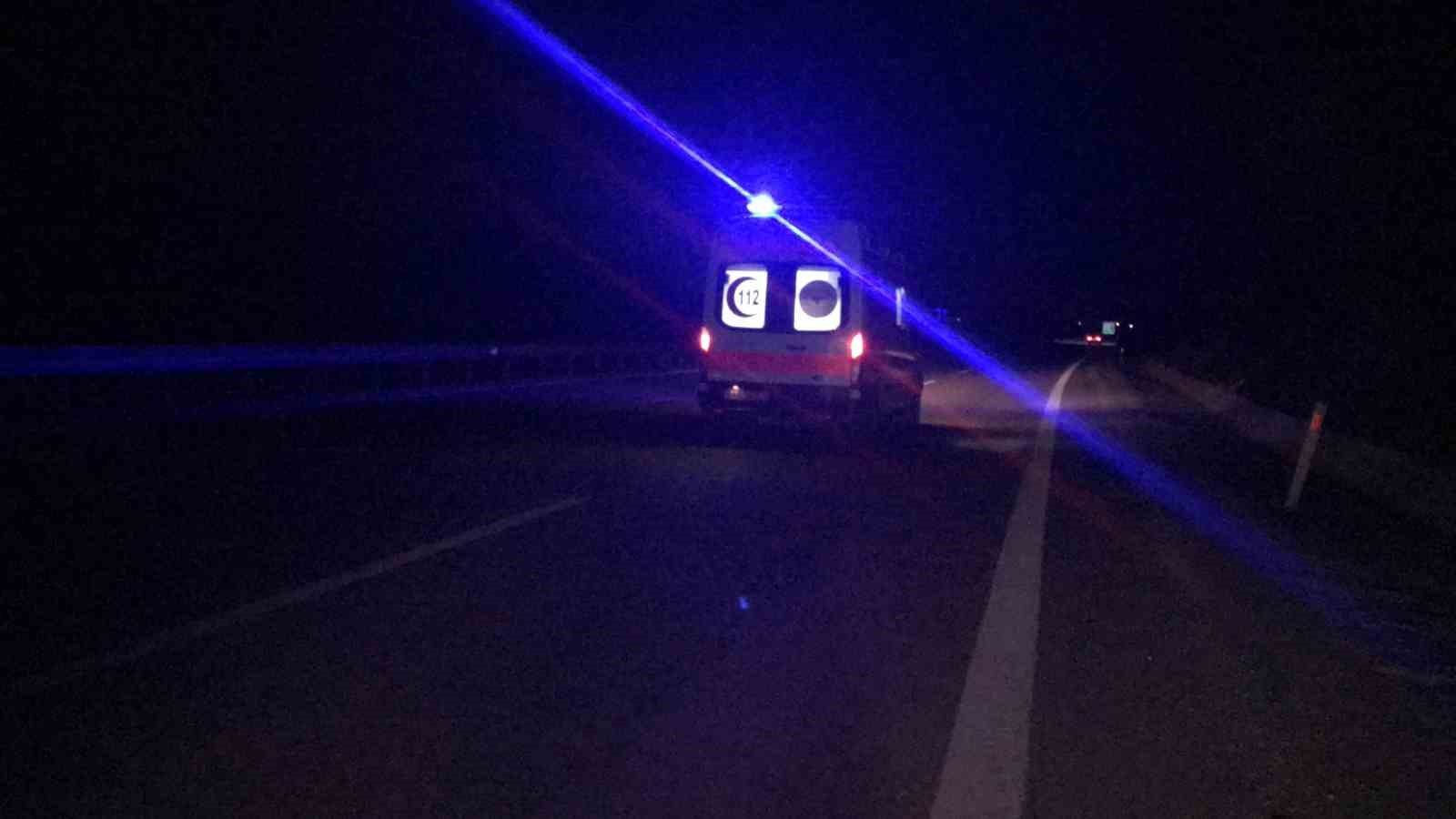 Edirne’de alkolü sürücü yaptığı kazada yaralandı

