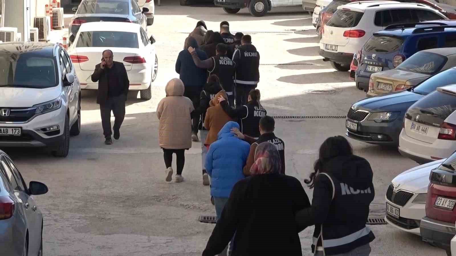Elazığ’daki Cımbız-2 Operasyonu’nda 6 tutuklama

