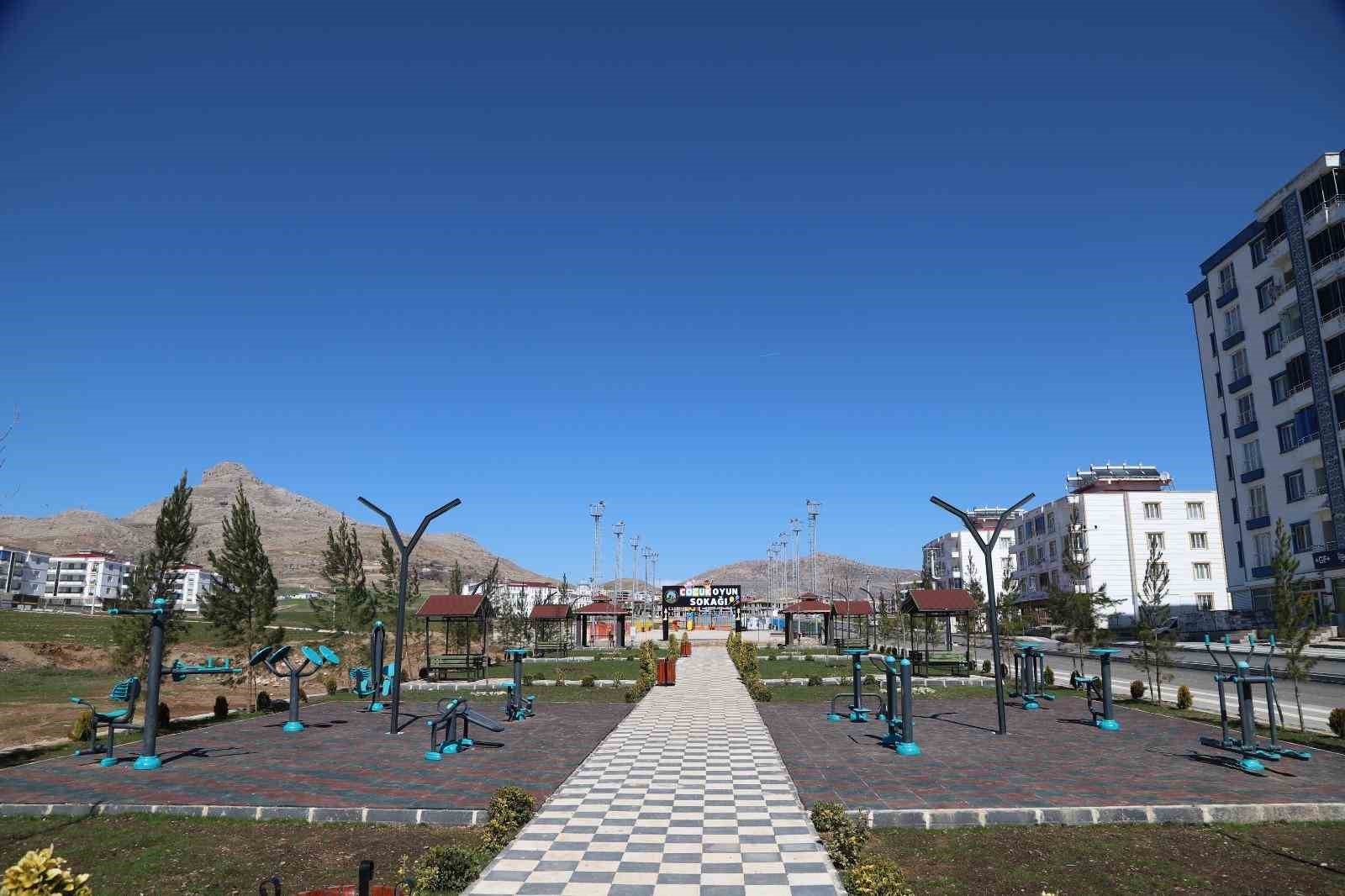 Ergani’de 3 yeni park yapıldı
