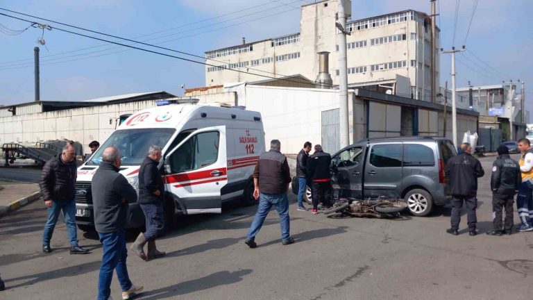Ergene’de trafik kazası: 1 yaralı