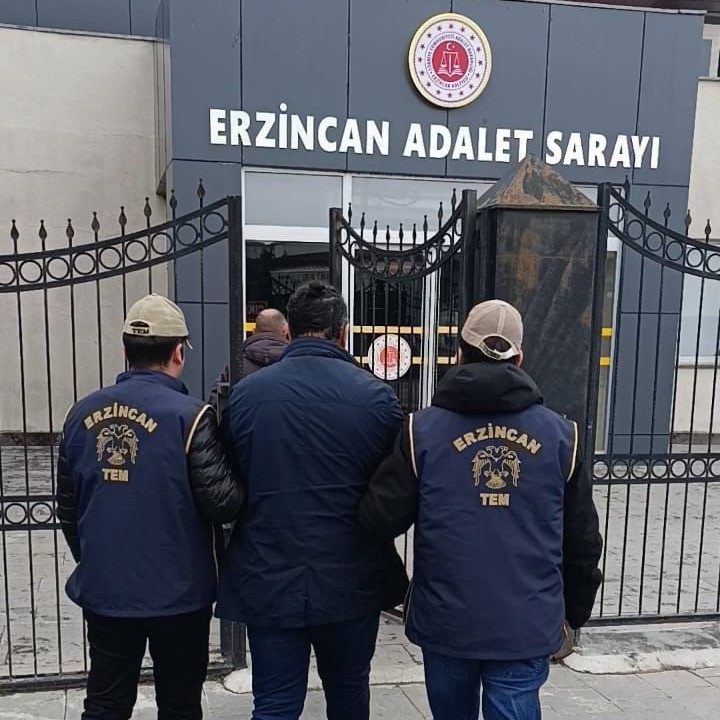 Erzincan’da FETÖ firarisi 2 kişi tutuklandı
