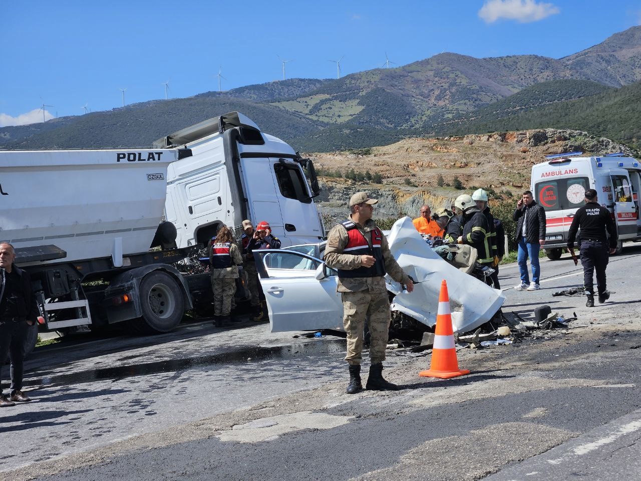 Gaziantep’te feci kaza: 2 ölü, 2 yaralı
