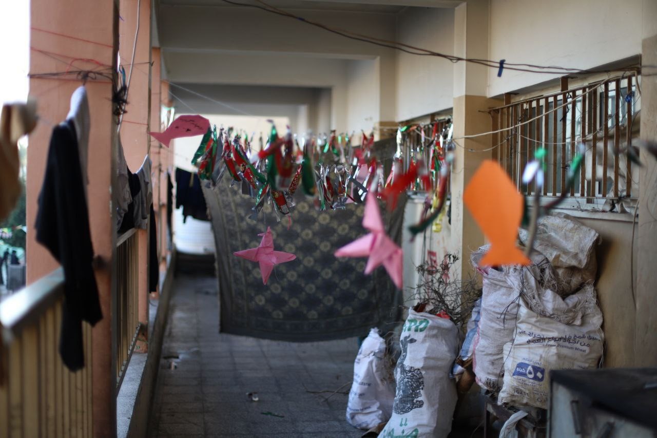 Gazze’de ilk teravih çadırlar arasında kılındı
