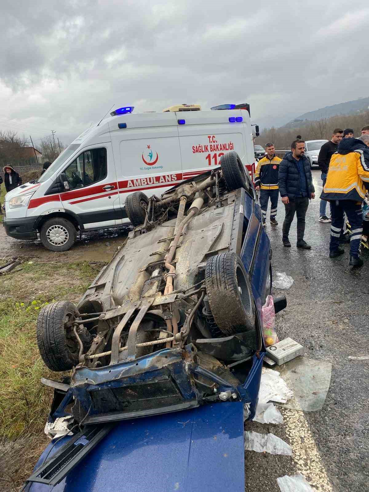 Karabük’te trafik kazası: 2 yaralı

