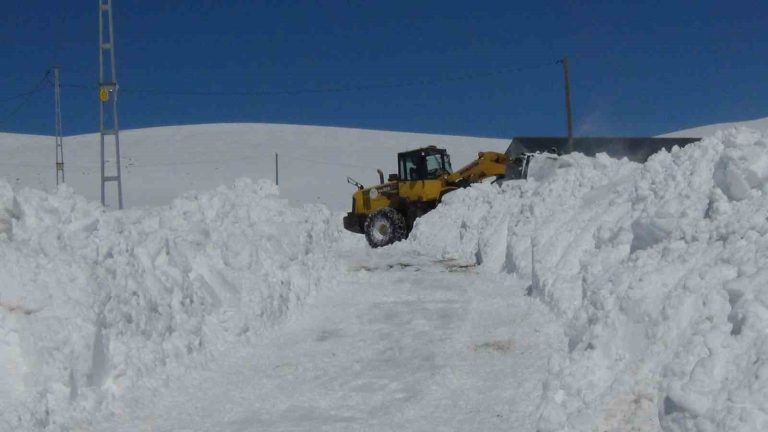 Kars’ta kar geçit vermiyor. 29 köy yolu ulaşıma kapandı