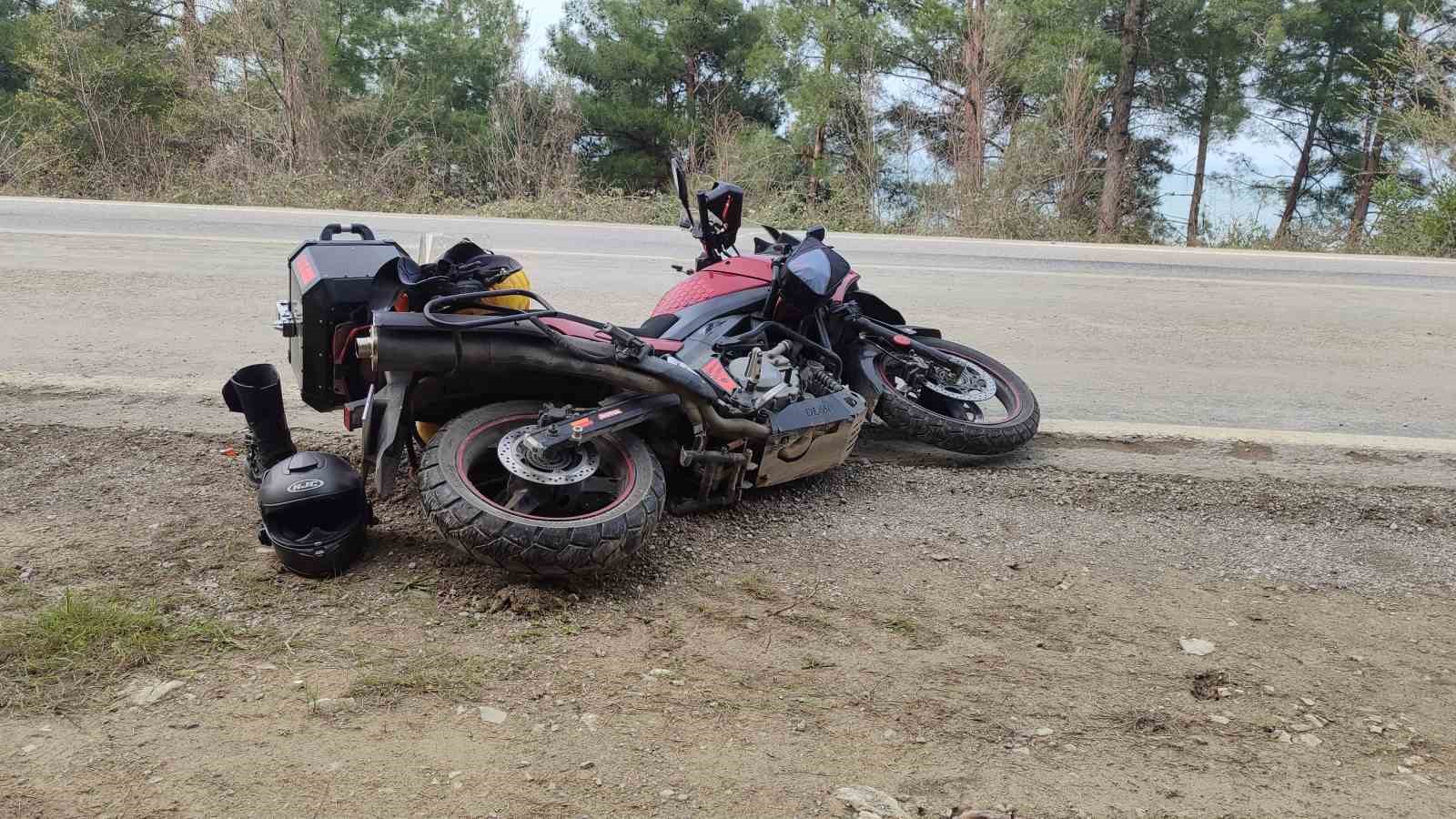 Kastamonu’da motosiklet kazası: Rusya uyruklu sürücü ağır yaralandı
