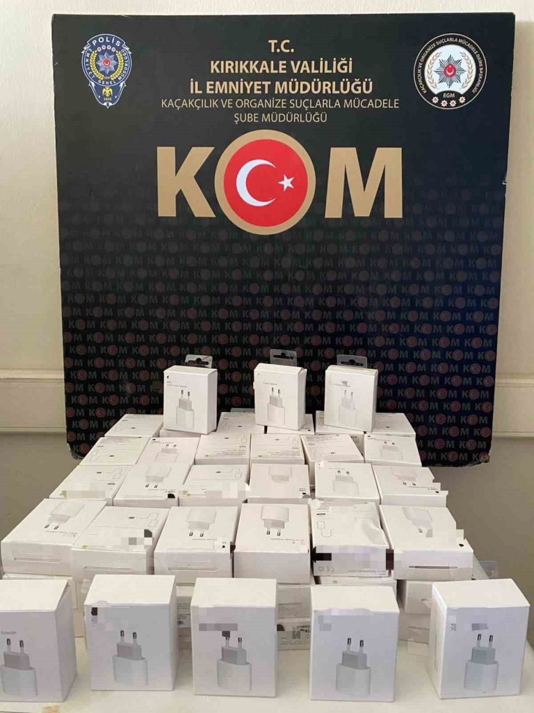 Kırıkkale’de kaçak ürün ticareti yapanlara operasyon: 5 gözaltı