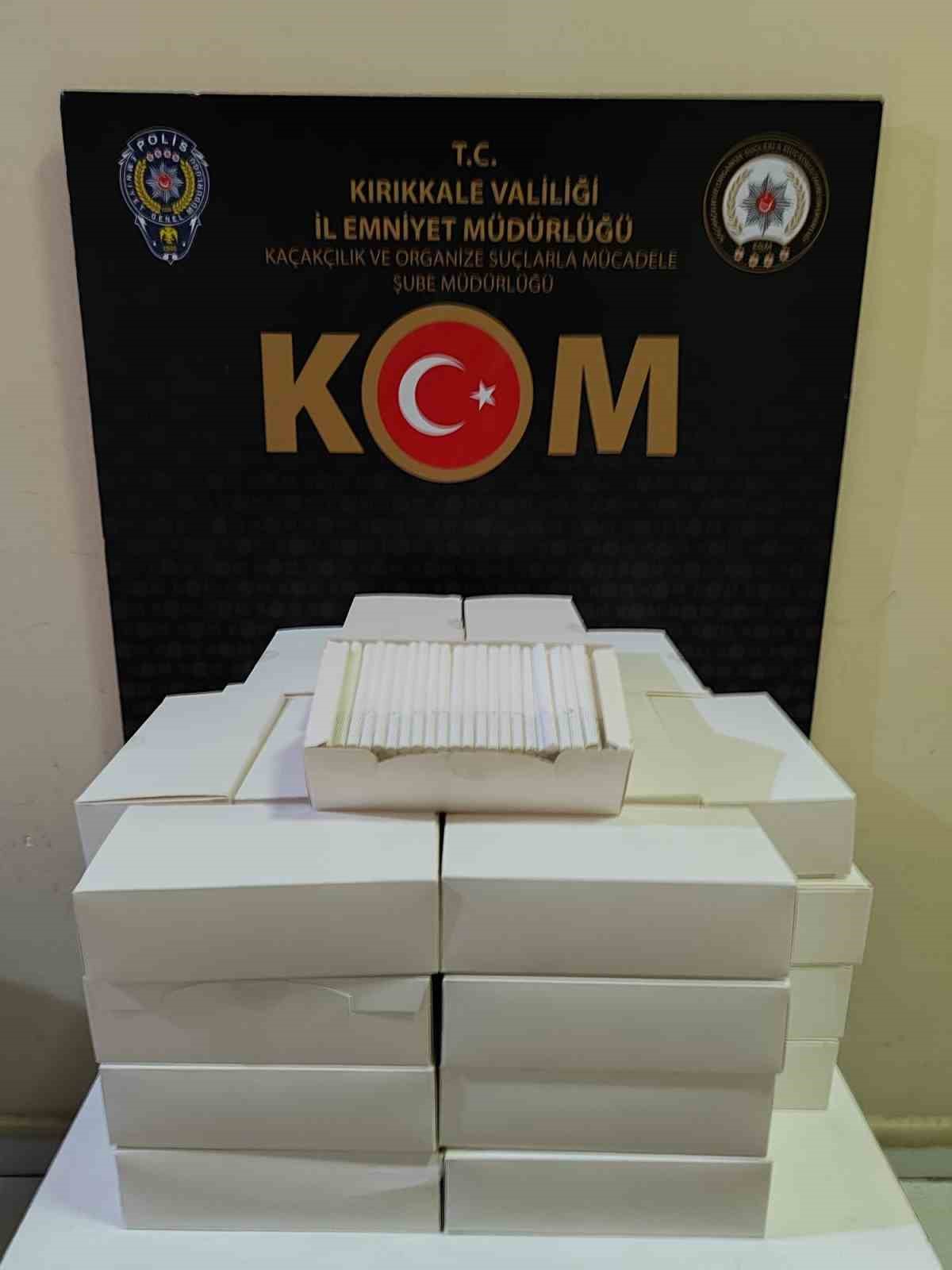 Kırıkkale’de kaçak ürün ticareti yapanlara operasyon: 5 gözaltı
