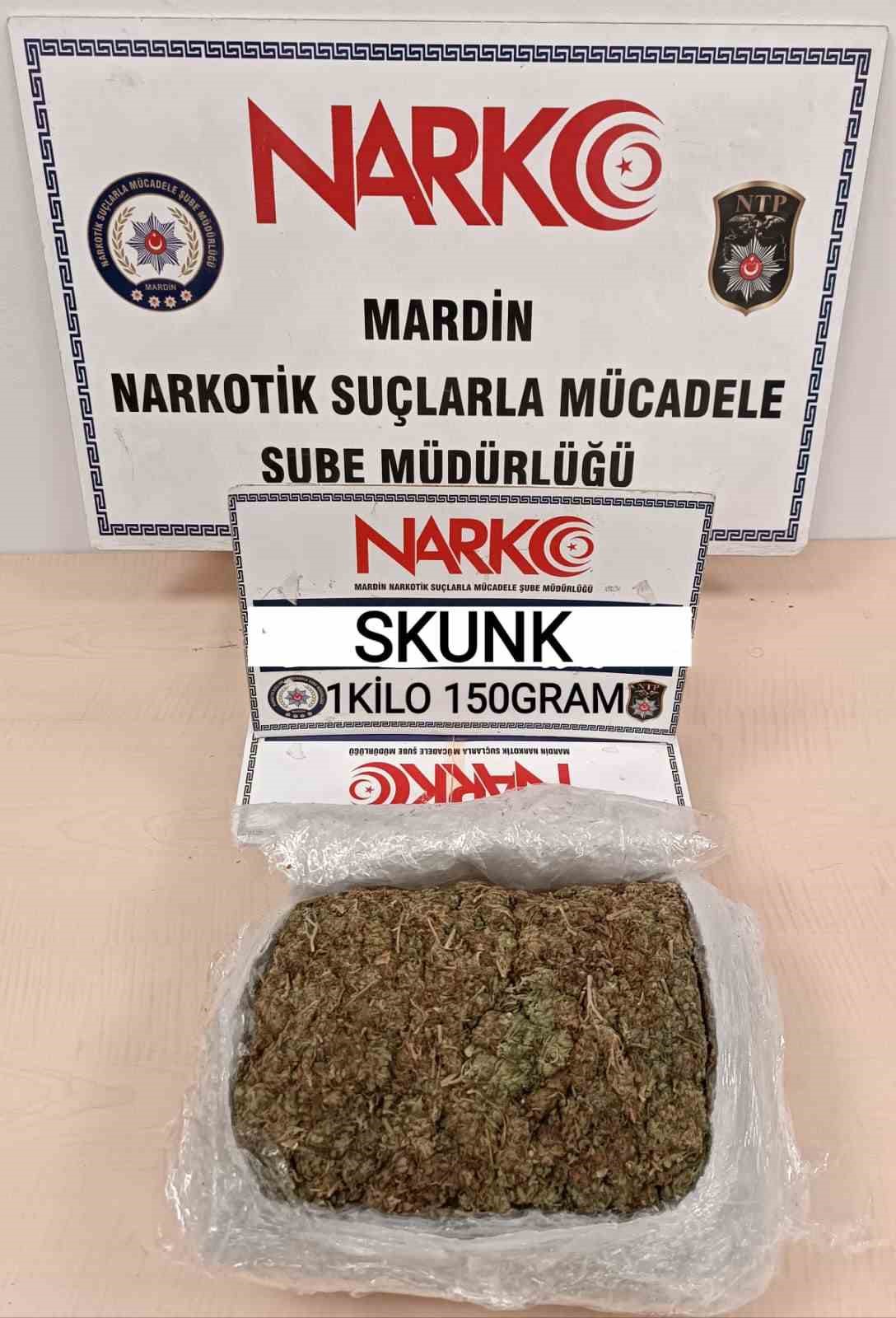 Mardin’de uyuşturucu operasyonu: 3 tutuklama
