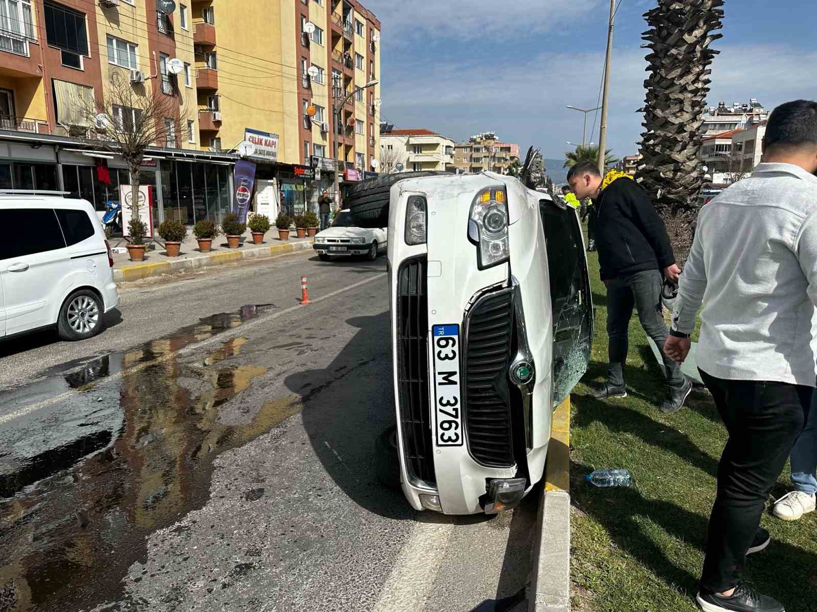 Milas’ta trafik kazası: 1 yaralı
