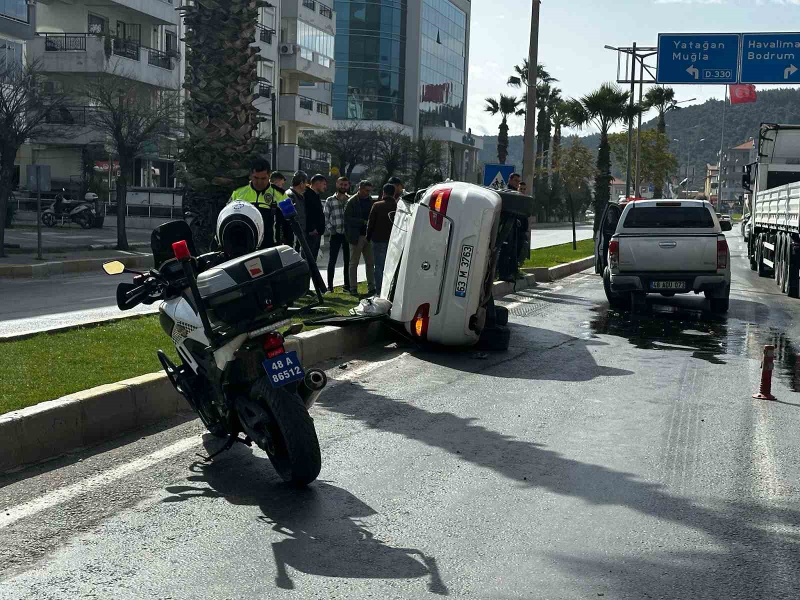 Milas’ta trafik kazası: 1 yaralı
