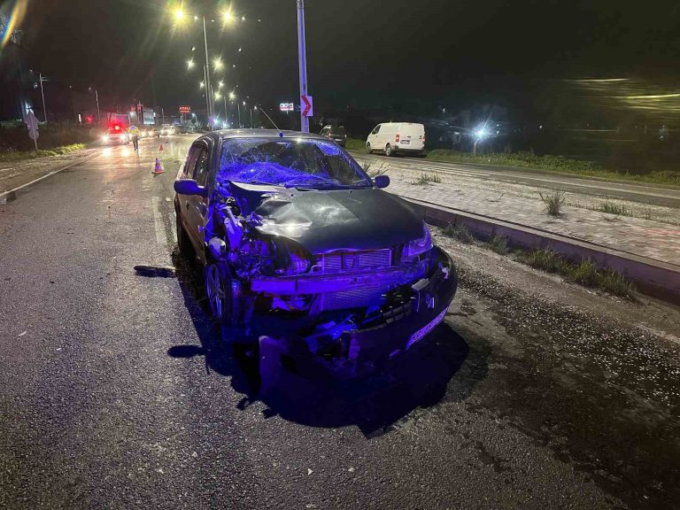 Muratlı’da kaza: 2 yaralı