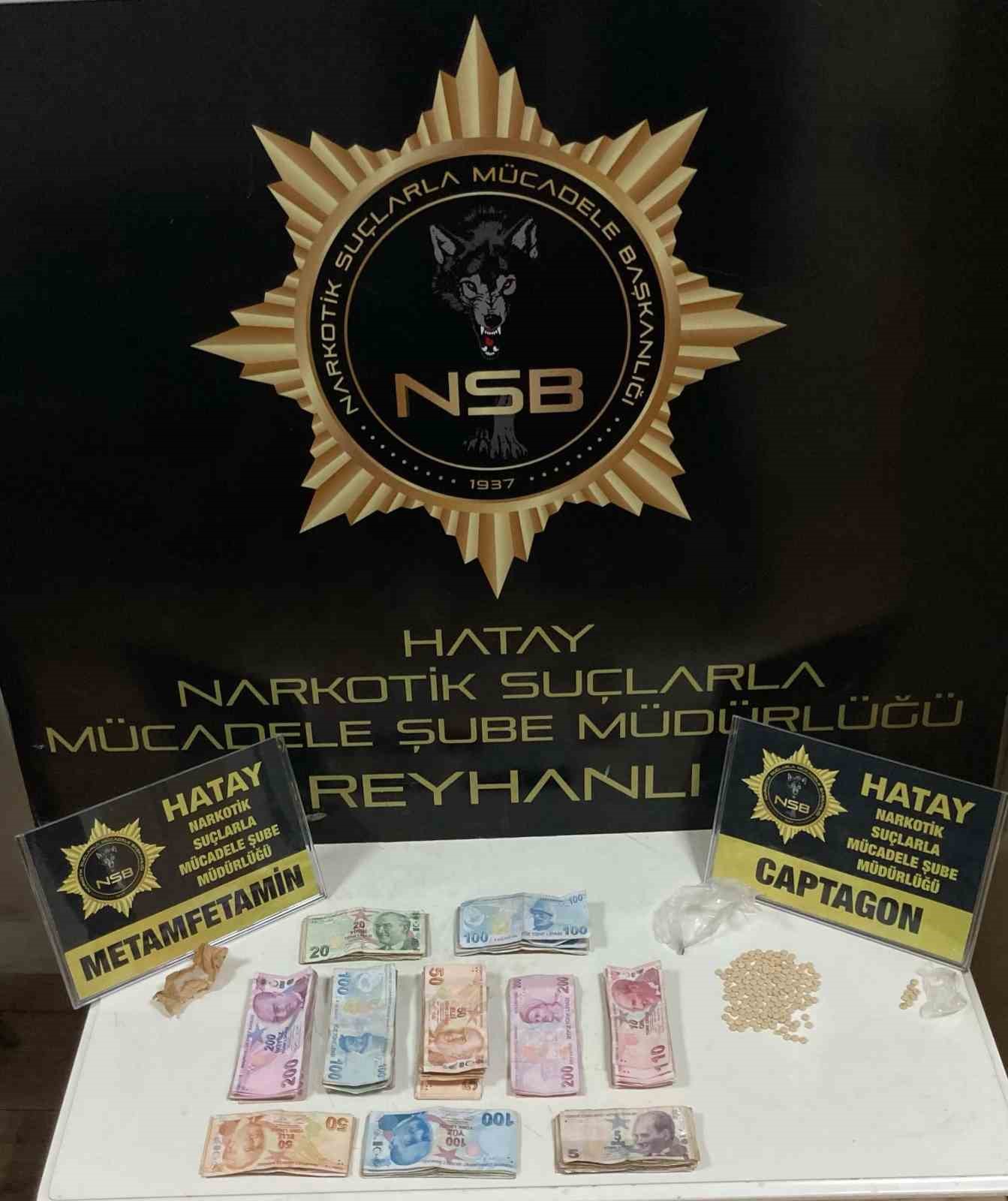 Reyhanlı’da uyuşturucu ticareti yapan 2 şahıs tutuklandı