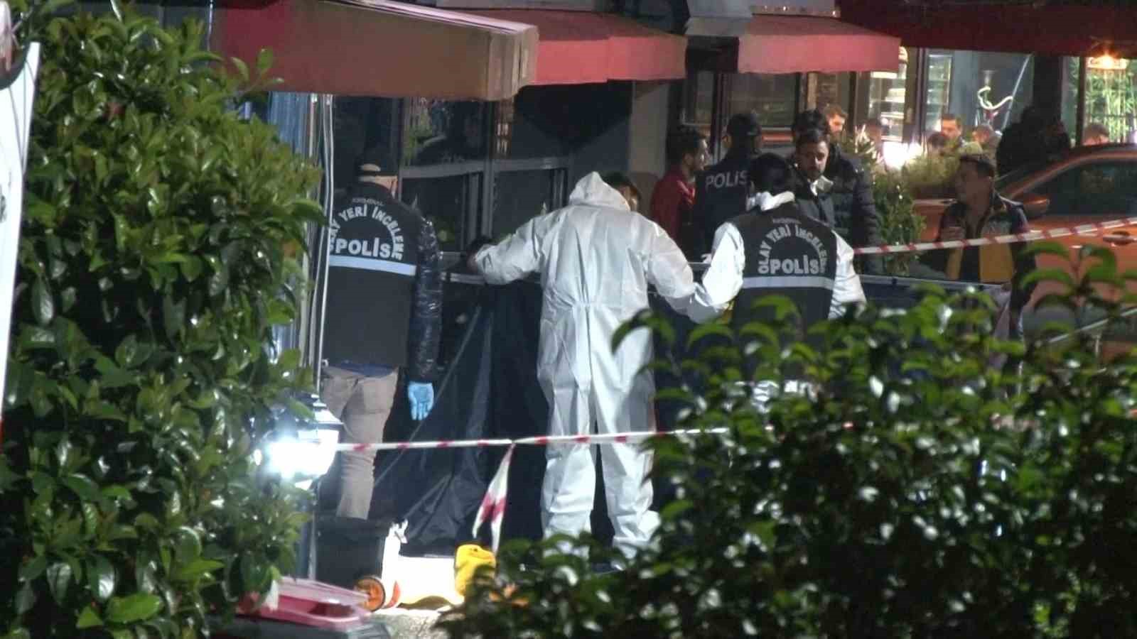 Sarıyer’de kafeteryanın önünde silahlı çatışma: 1 ölü, 1 yaralı
