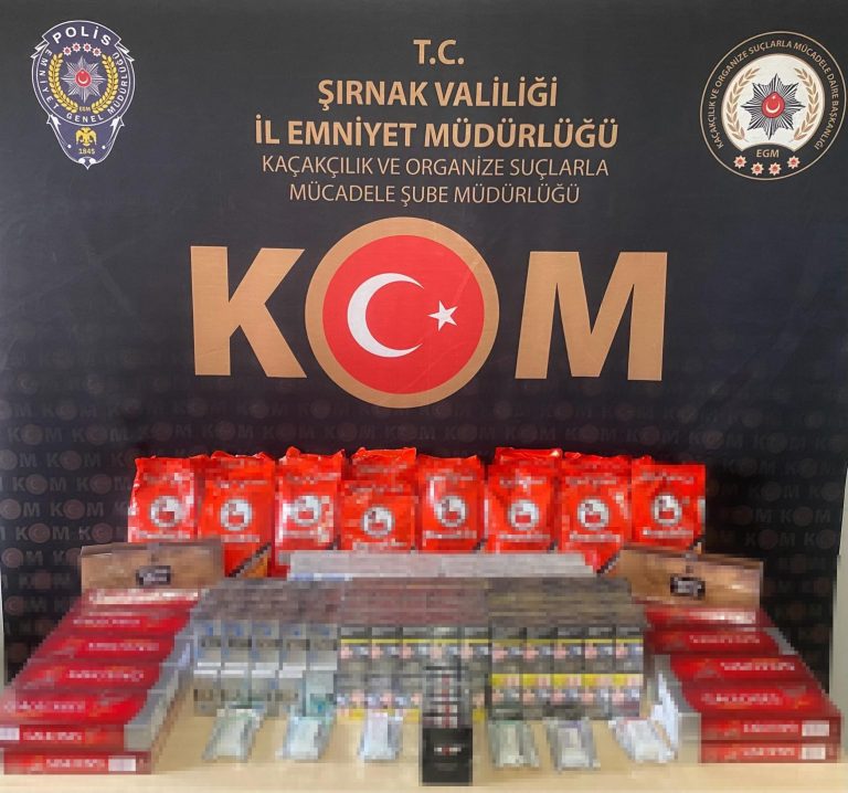 Şırnak’ta asayiş ve kaçakçılık operasyonu: 29 gözaltı