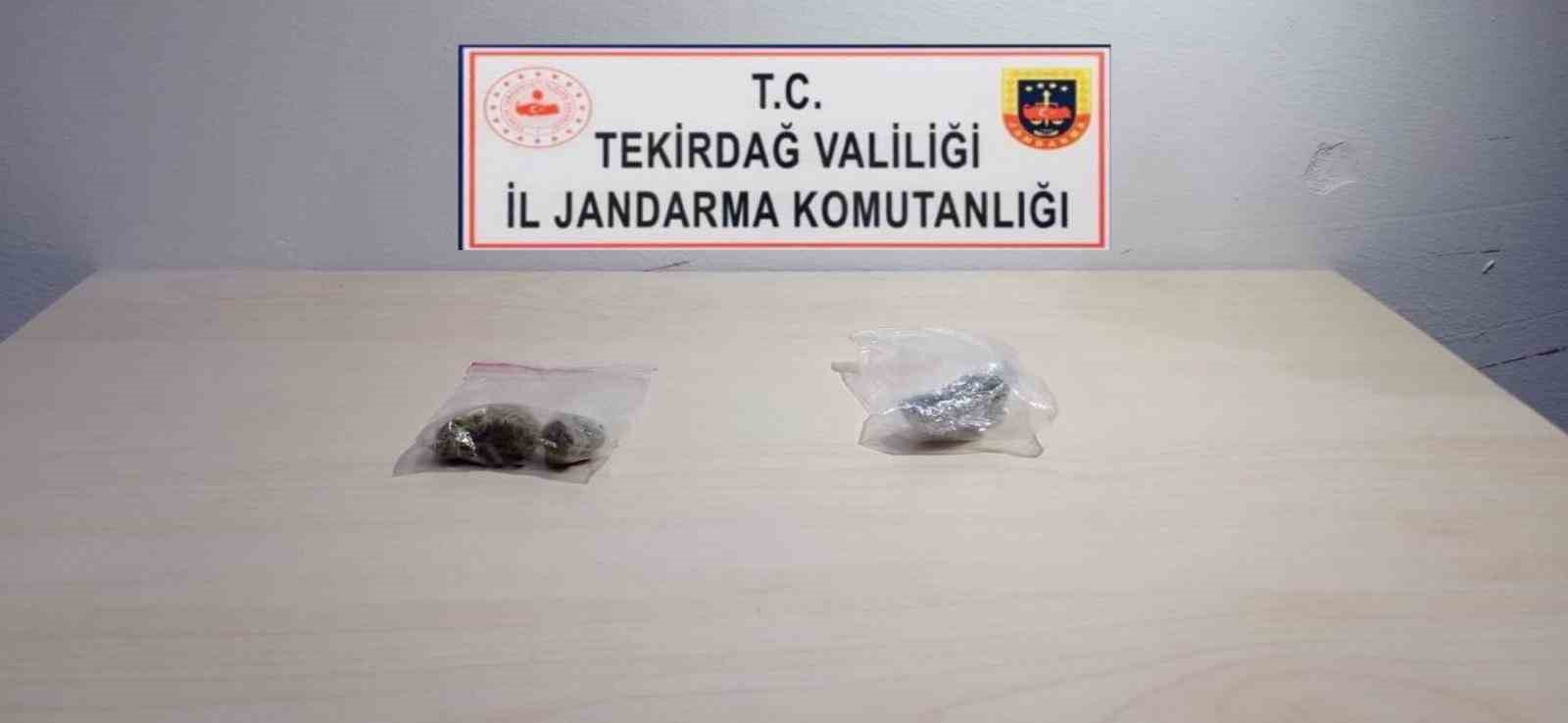 Tekirdağ’da jandarma uyuşturucuya geçit vermiyor: 13 gözaltı
