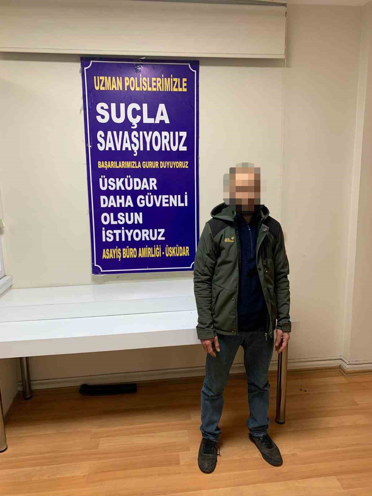 Üsküdar’da iş adamının otomobilini çalan şüpheli kıskıvrak yakalandı
