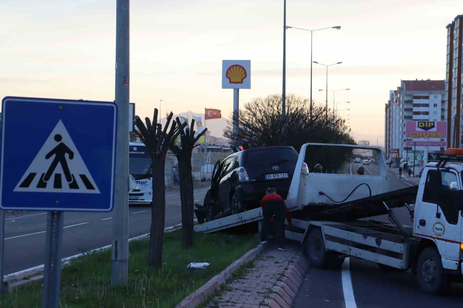 7 kişinin yaralandığı kaza kamerada
