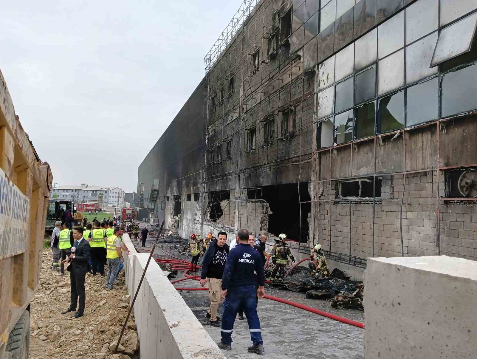 Ankara’daki fabrika yangını kontrol altına alındı
