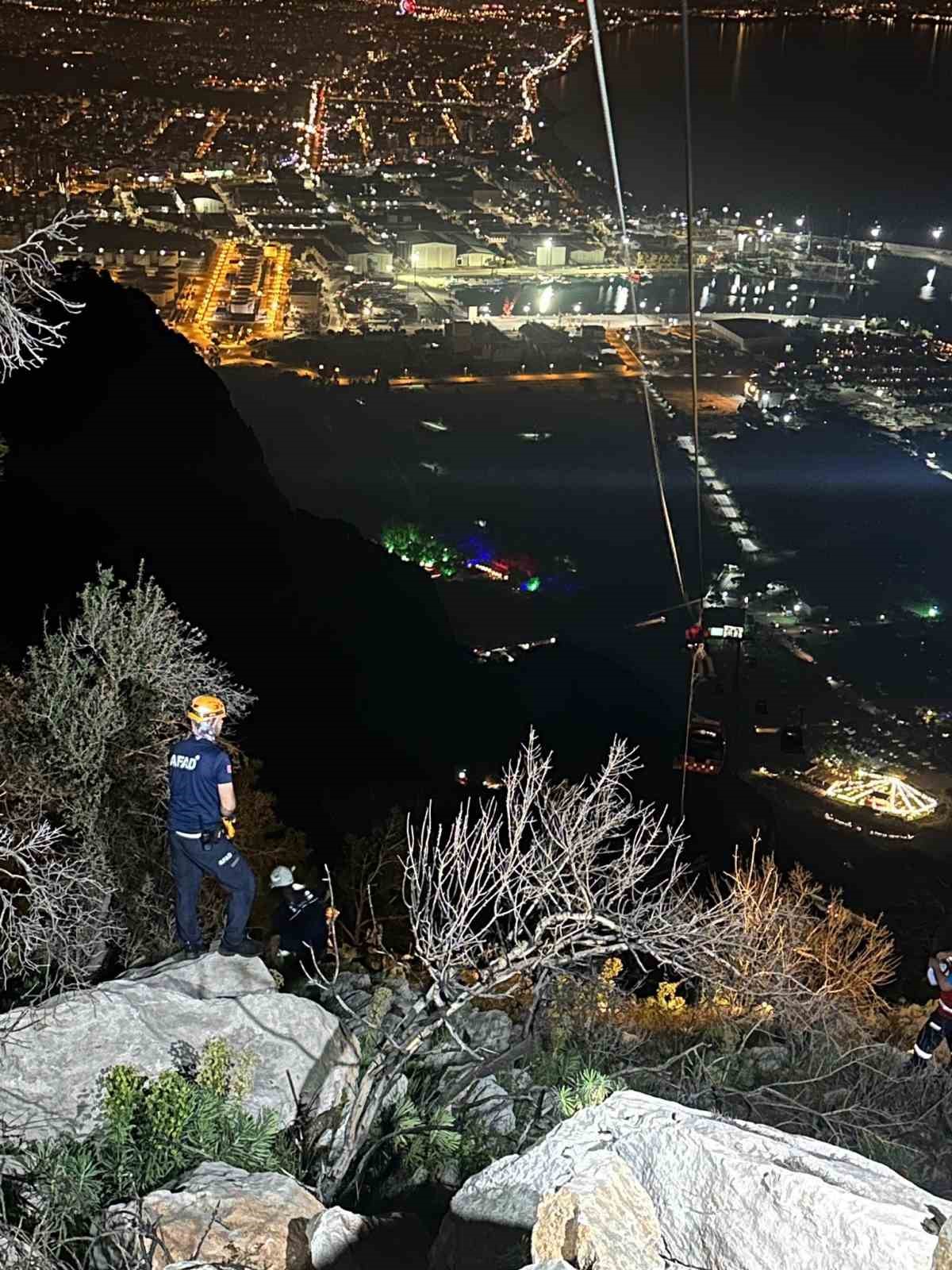Antalya’daki teleferik kazasında 18 kişi tahliye edildi
