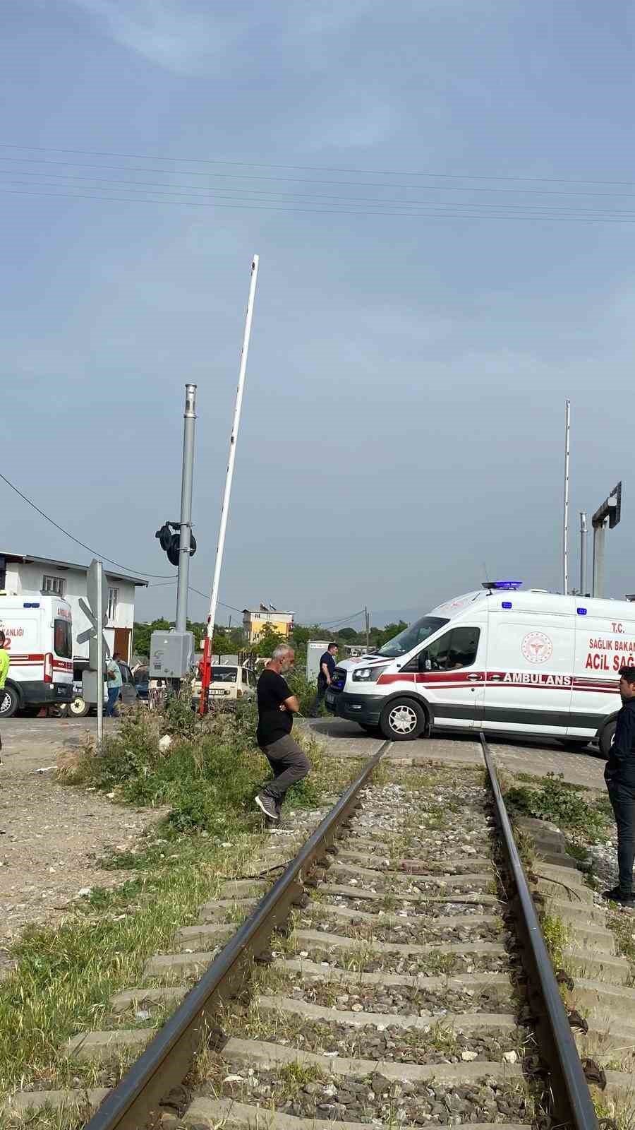 Aydın’da tren kazası: 1 ağır yaralı