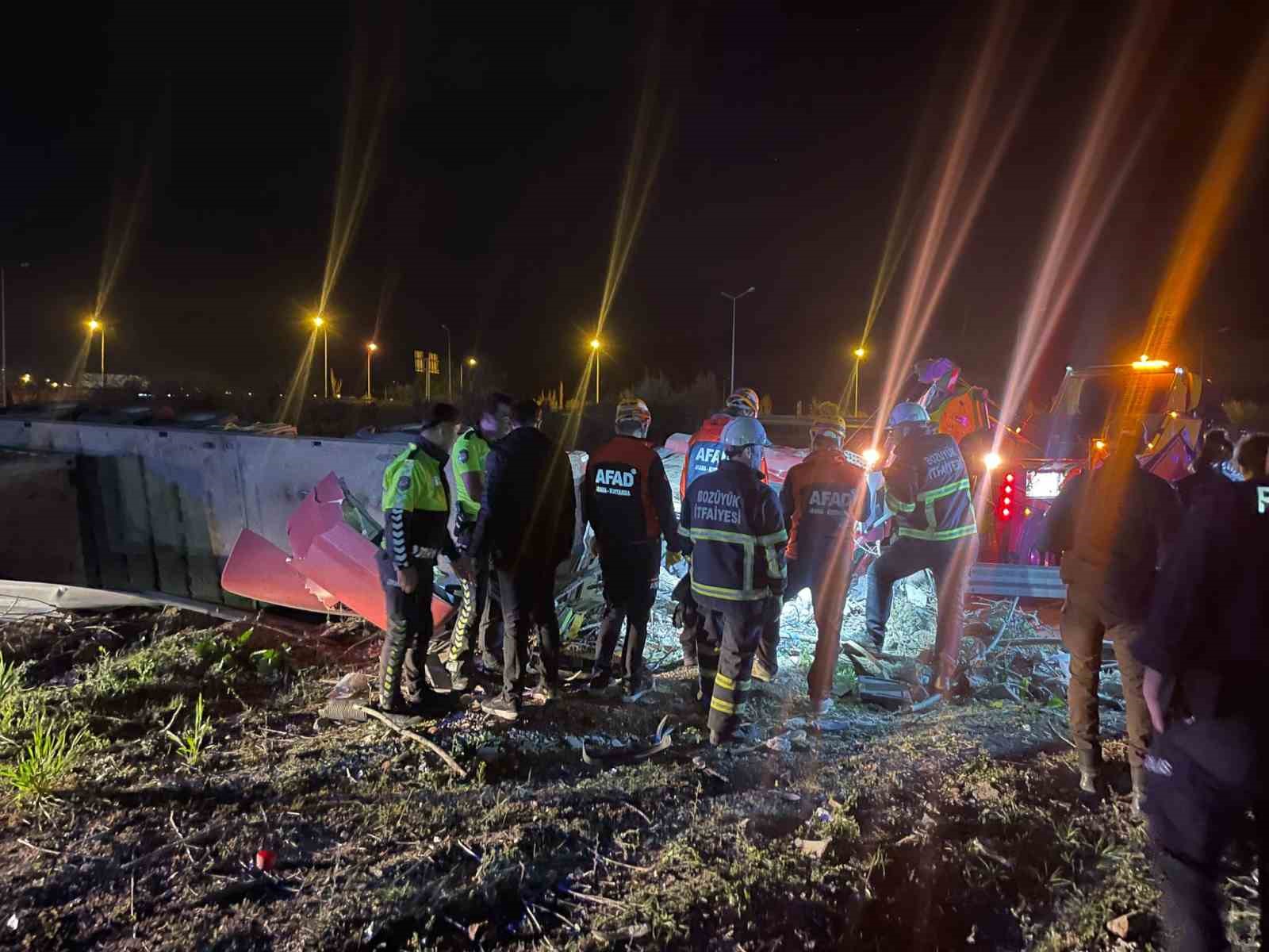 Bozüyük’te trafik kazası, 1 kişi hayatını kaybetti
