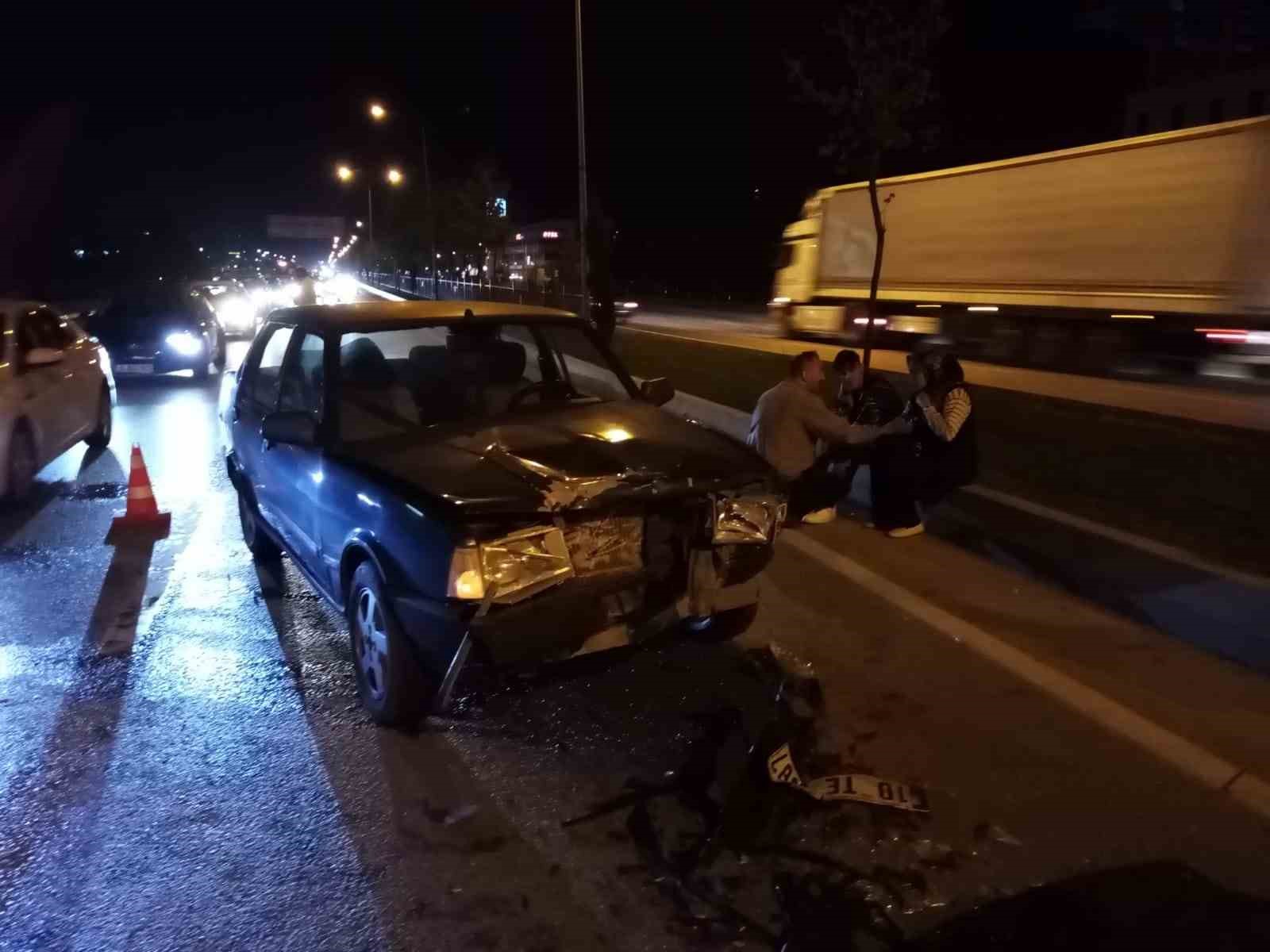 Bursa’da zincirleme kaza: 4 yaralı
