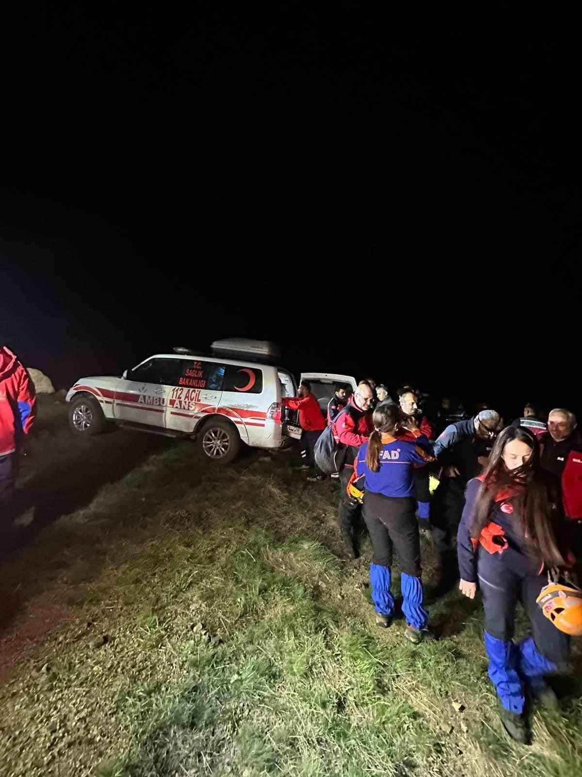 Çiriş otu toplarken kaybolan yaşlı adam 15 saat sonra bulundu
